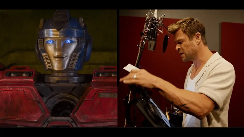 Відео до фільму Трансформери: Початок | Chris Hemsworth is Orion Pax/Optimus Prime