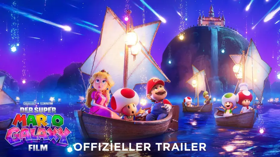 Відео до фільму Супер Маріо Галактика в кіно | DER SUPER MARIO GALAXY FILM | Offizieller Trailer deutsch/german HD