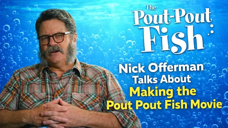 Відео до фільму The Pout-Pout Fish | Nick Offerman Voices The Pout-Pout Fish | Behind the Scenes