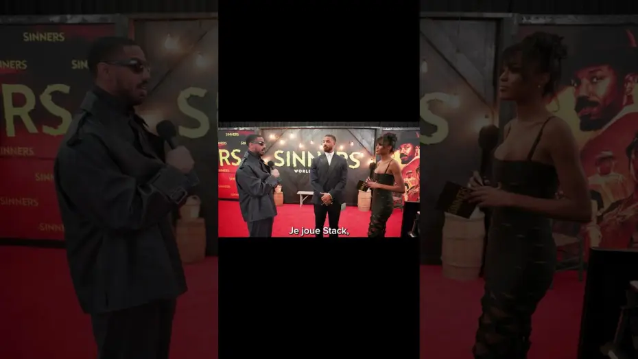 Відео до фільму Грішники | Les deux personnages jou&eacute;s par Michael B. Jordan &eacute;taient pr&eacute;sents &agrave; l'avant-premi&egrave;re de Sinners ! 🔥