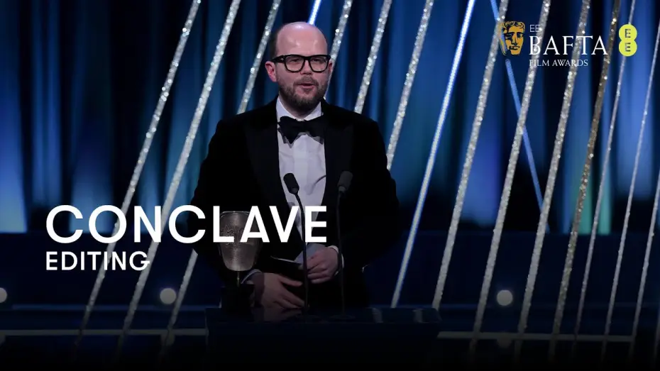 Відео до фільму Конклав | Conclave takes home the BAFTA for Editing | BAFTA Film Awards 2025