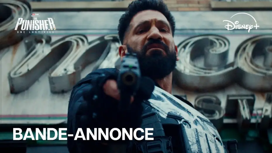 Відео до фільму Каратель: Спецвипуск | The Punisher : One Last Kill - Bande-annonce officielle (VOST) | Disney+