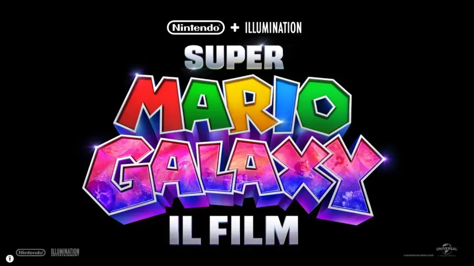 Відео до фільму Супер Маріо Галактика в кіно | SUPER MARIO GALAXY  - IL FILM | Annuncio Titolo Ufficiale