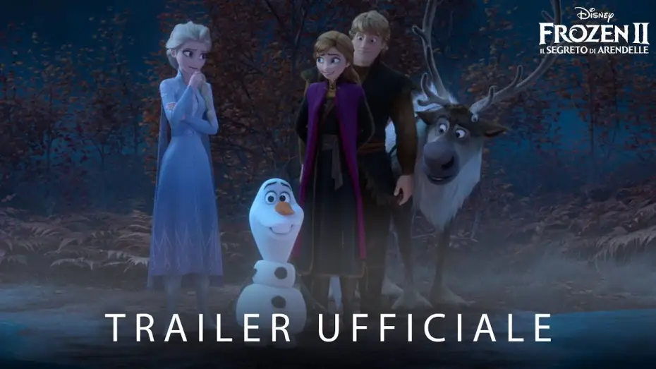 Відео до фільму Крижане серце 2 | Frozen 2 - Il Segreto di Arendelle | Trailer Ufficiale Italiano - dal 27 Novembre al cinema