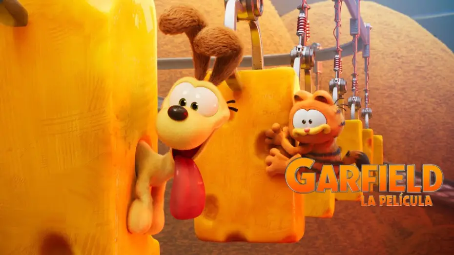 Відео до фільму Ґарфілд у кіно | &iquest;Tienes hambre? Devora una nueva aventura con Garfield