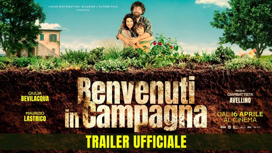 Відео до фільму Benvenuti in campagna | Benvenuti in Campagna -Trailer ufficiale