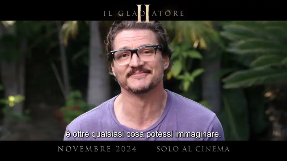 Відео до фільму Гладіатор 2 | Il Gladiatore II | Featurette Pedro Pascal