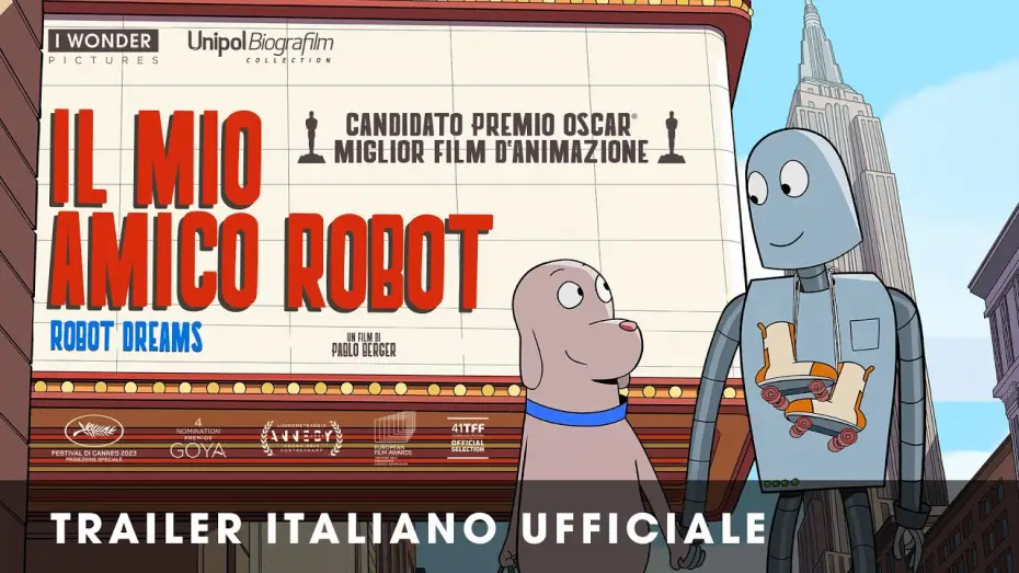 Відео до фільму Мрії робота | IL MIO AMICO ROBOT | Trailer italiano ufficiale HD