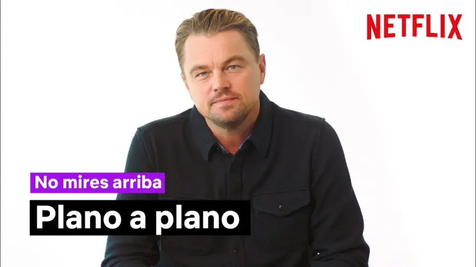 Відео до фільму Не дивіться вгору | Plano a plano con Leonardo DiCaprio y Jennifer Lawrence [Subtitulado]