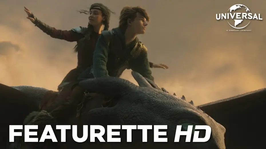 Відео до фільму Як приборкати дракона | Featurette - La qu&iacute;mica entre Mason y Nico [VOSE]