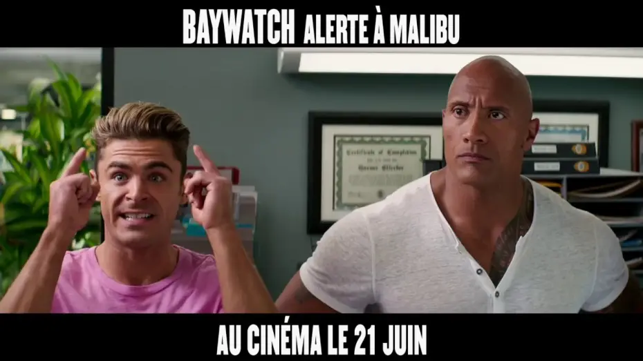 Відео до фільму Рятувальники Малібу | BAYWATCH &ndash; ALERTE &Agrave; MALIBU - Bumper Coming [au cin&eacute;ma le 21 juin 2017]
