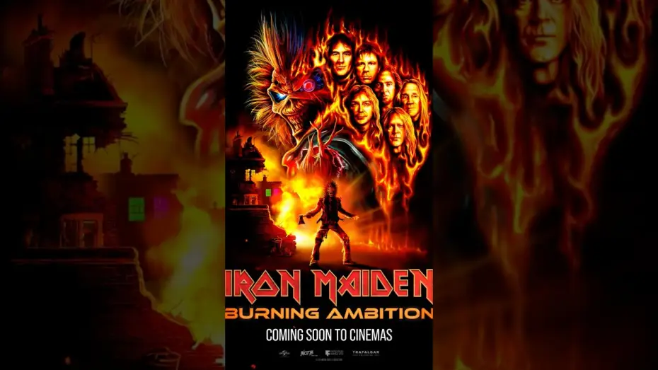 Відео до фільму Iron Maiden: Палаючі амбіції | IRON MAIDEN: BURNING AMBITION! Releasing exclusively in cinemas from May 7. ironmaidenfilm.com