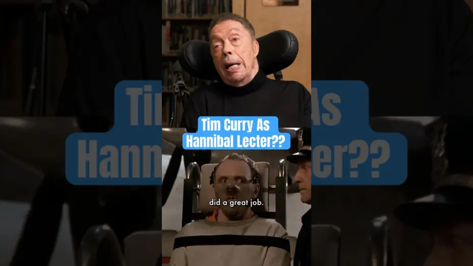 Відео до фільму Мовчання ягнят | Tim Curry Regrets Not Playing Hannibal Lecter In 'Silence of the Lambs'