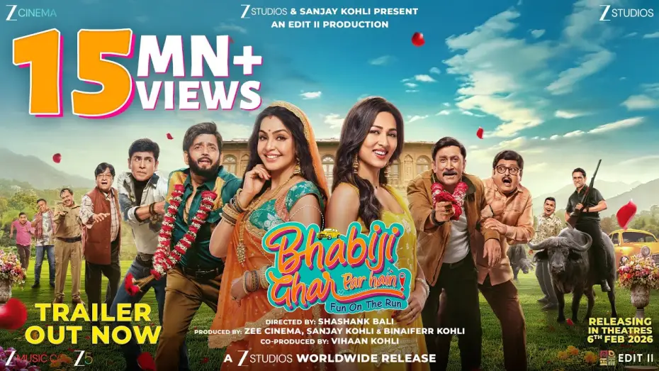 Відео до фільму भाभीजी घर पर हैं! फ़न ऑन द रन | Bhabiji Ghar Par Hain! &ndash; Movie Trailer | Ravi K | Shubhangi A | Aasif S | In Theatres 6th Feb 2026