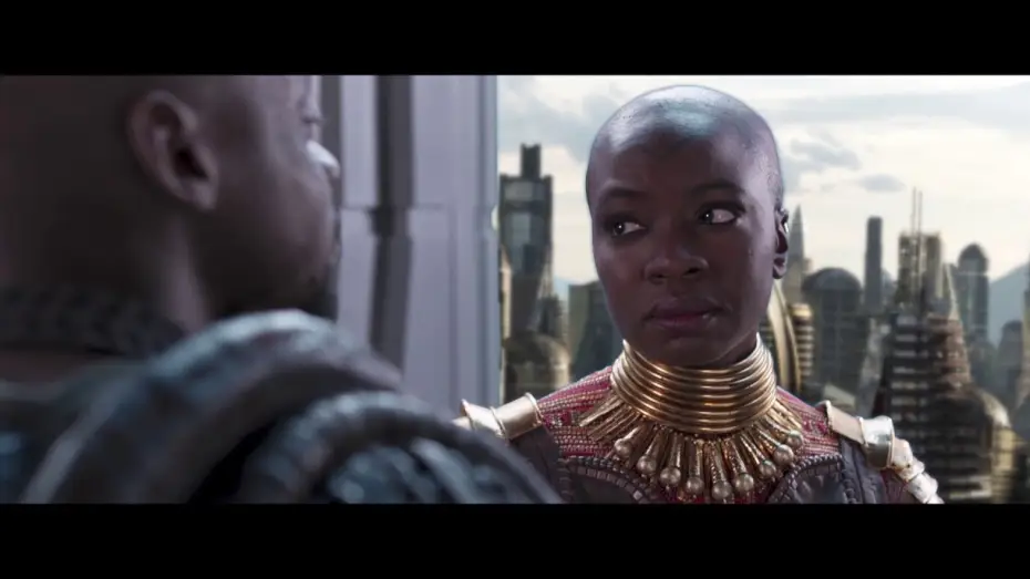 Відео до фільму Чорна пантера | Black Panther - Sc&egrave;ne coup&eacute;e : Le futur du Wakanda