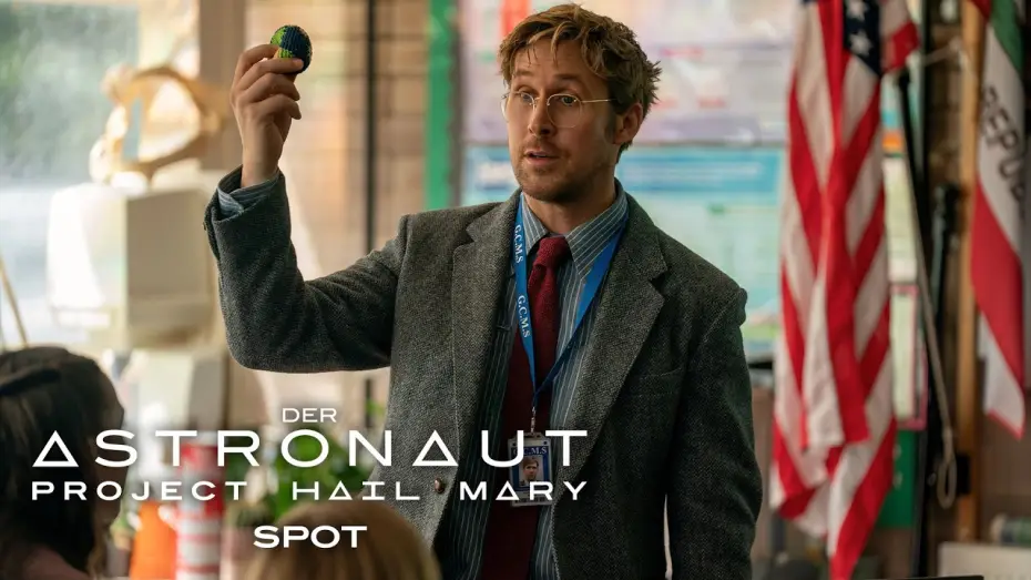 Відео до фільму Проєкт &laquo;Аве Марія&raquo; | Der Astronaut - Project Hail Mary &ndash; Spot Under Pressure Deutsch (Kinostart: 19.3.2026)