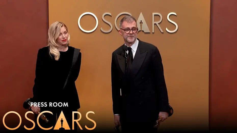Відео до фільму Одна битва за іншою | One Battle After Another Best Picture Press Room Speech | 98th Oscars (2026)
