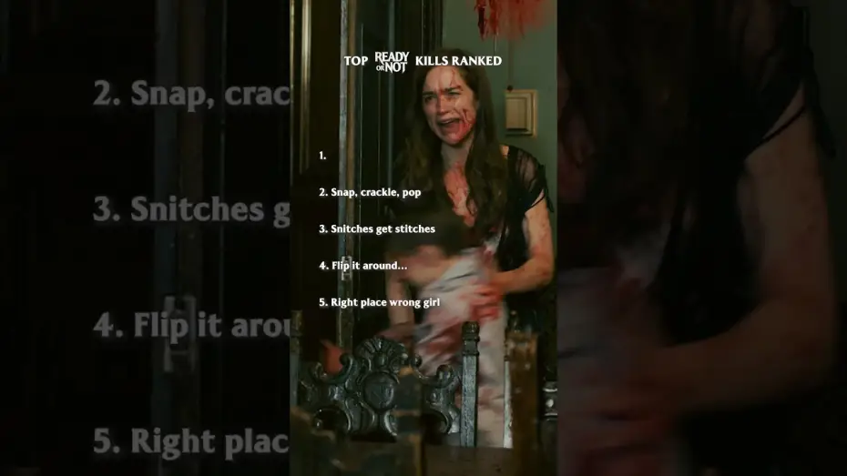 Відео до фільму Гра в хованки | Ranking the chaos in Ready or Not.