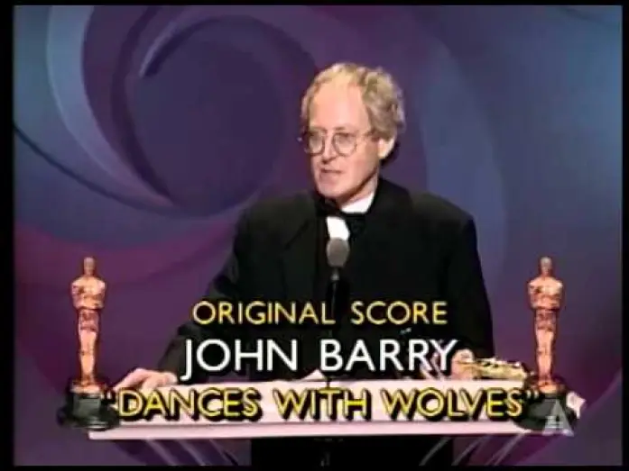 Відео до фільму Той, що танцює з вовками | John Barry Wins Original Score: 1991 Oscars