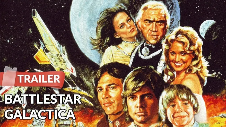 Відео до фільму Battlestar Galactica | Battlestar Galactica The Movie 1978 Trailer HD | Richard Hatch | Dirk Benedict