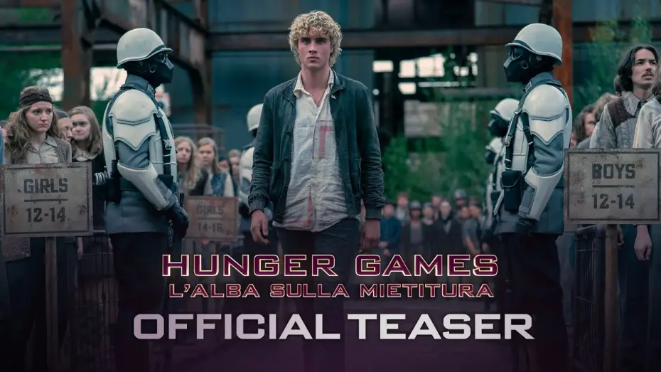 Відео до фільму Голодні ігри: Схід сонця на Жнивах | HUNGER GAMES: L'ALBA SULLA MIETITURA - Teaser Ufficiale - dal 19 Novembre 2026 #soloalcinema