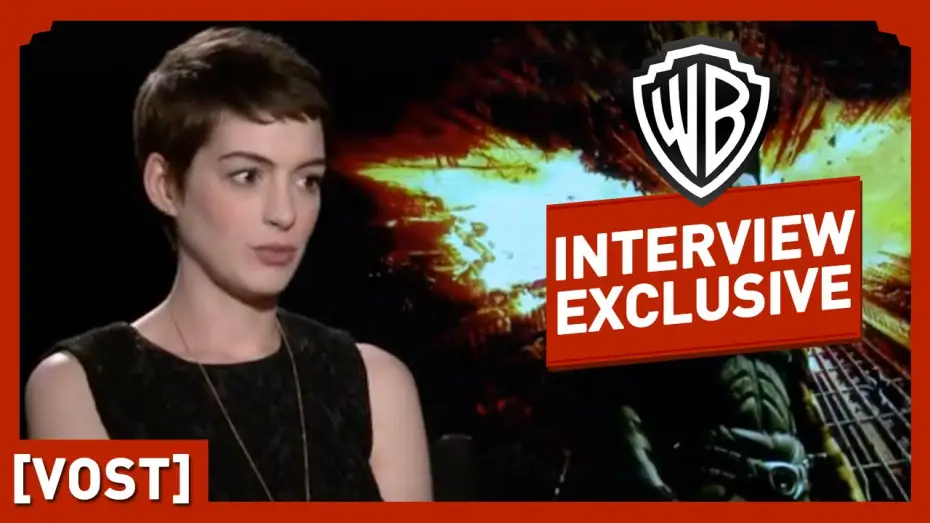 Відео до фільму Темний лицар повертається | Batman : The Dark Knight Rises - Interview Anne Hathaway - VOST