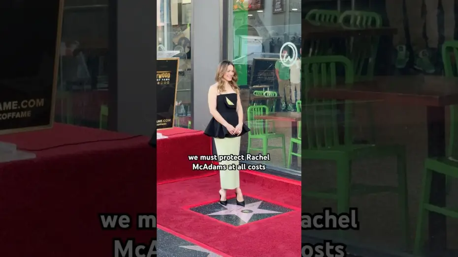 Відео до фільму Допоможіть | Rachel McAdams being Rachel McAdams at her Hollywood Walk of Fame Star Ceremony