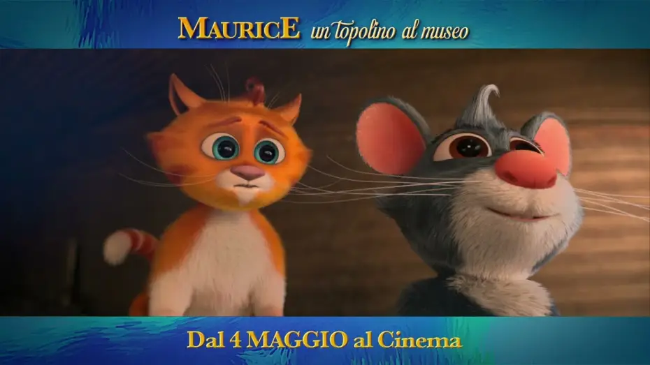 Відео до фільму Коты Эрмитажа | MAURICE: UN TOPOLINO AL MUSEO I Trailer Ufficiale