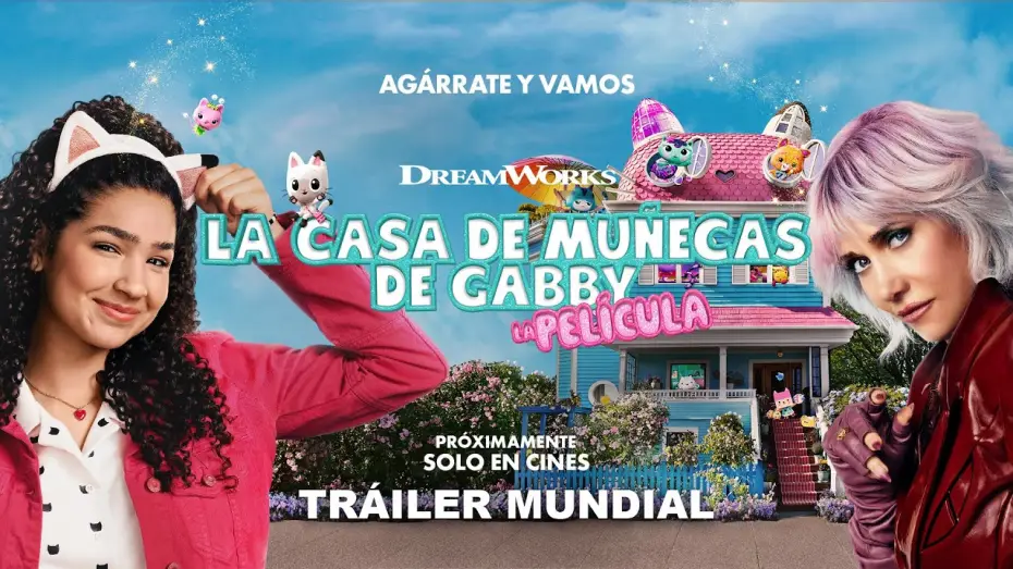 Відео до фільму Ляльковий будиночок Ґаббі у кіно | Tr&aacute;iler Oficial en espa&ntilde;ol