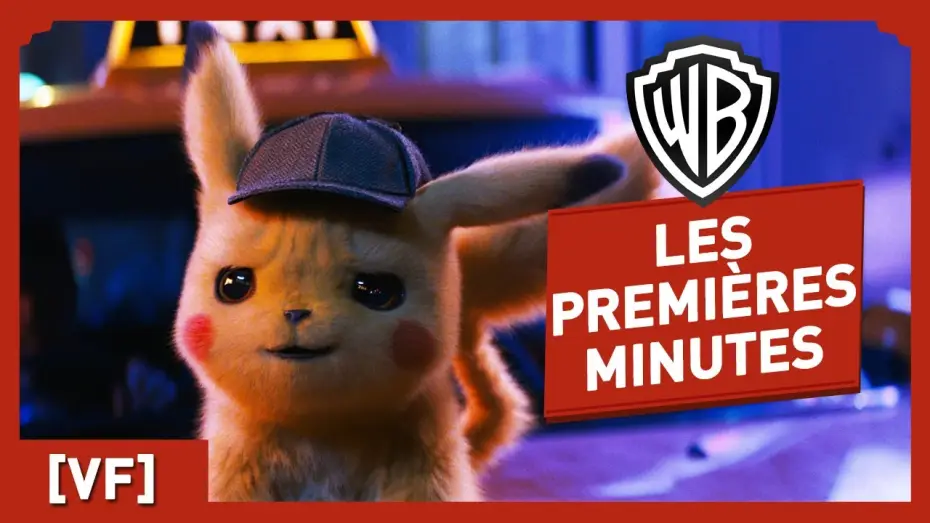 Відео до фільму Покемон. Детектив Пікачу | Pok&eacute;mon D&eacute;tective Pikachu - Regardez les 10 premi&egrave;res minutes du film ! VF