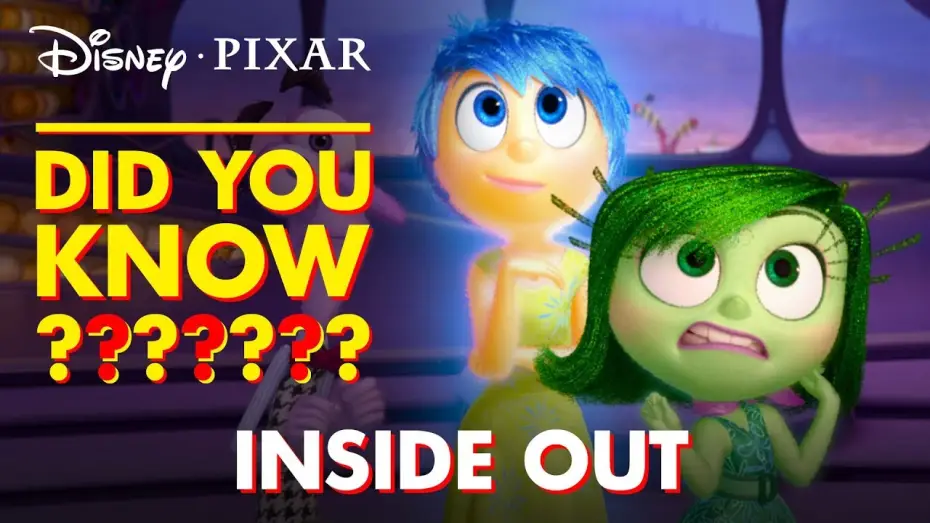 Відео до фільму Думками навиворіт | Pixar Did You Know? | Inside Out