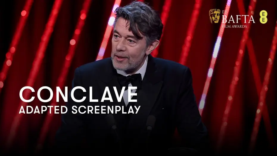 Відео до фільму Конклав | Conclave wins the BAFTA for Adapted Screenplay | BAFTA Film Awards 2025