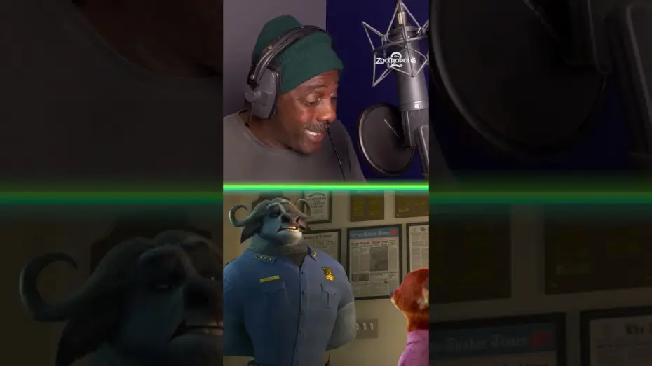 Відео до фільму Зоотрополіс 2 | Idris Elba Brings Chief Bogo to Life | Booth to Screen