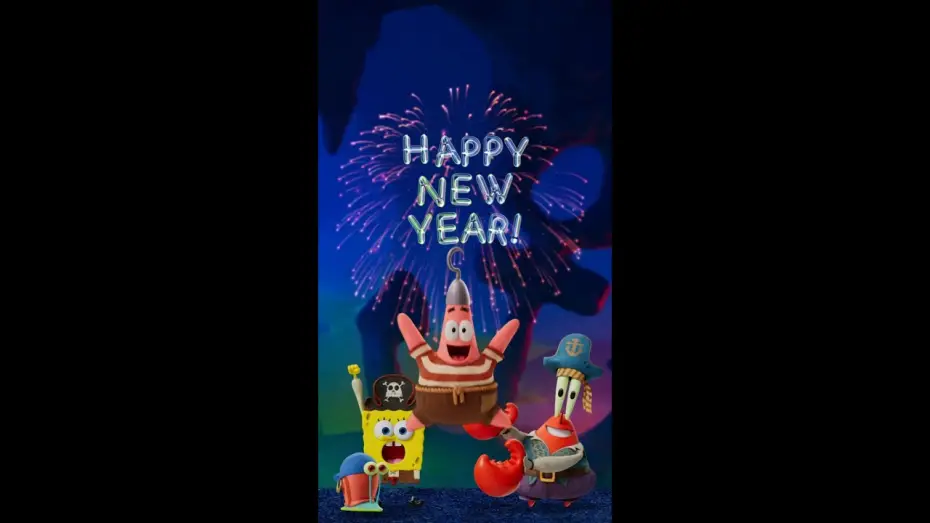 Відео до фільму The SpongeBob Movie: Search for SquarePants | New Year Countdown