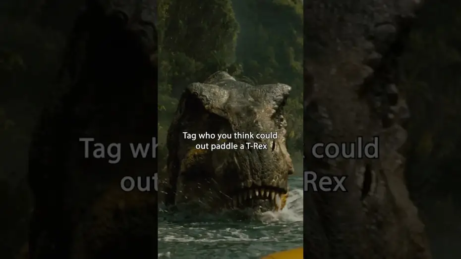 Відео до фільму Світ Юрського періоду: Відродження | Paddle like your life depends on it&hellip;cause it does.