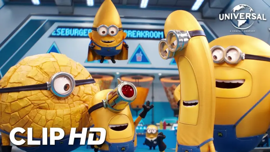 Відео до фільму Нікчемний Я 4 | Clip - Los Mega Minions en la sala de descanso