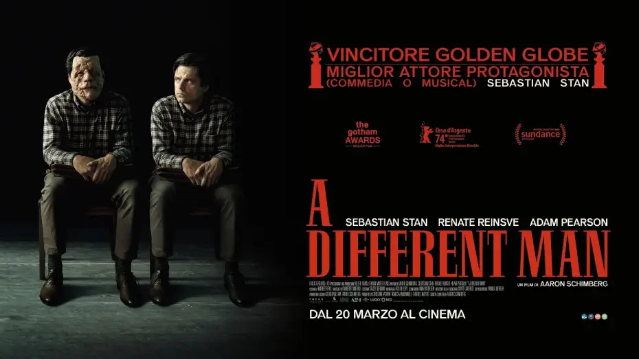 Відео до фільму Інша людина | A Different Man con  il vincitore del Golden Globe Sebastian Stan | Trailer ITA HD