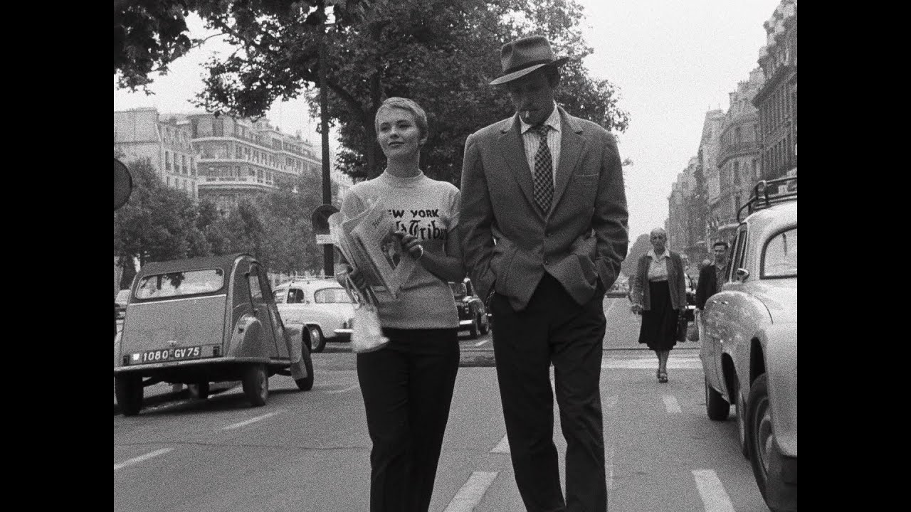 Відео до фільму На останньому подиху | &laquo;На последнем дыхании&raquo; Жан-Люка Годара. Русский трейлер.