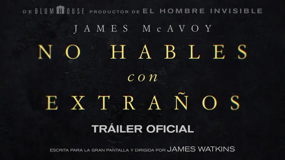 Відео до фільму Не говори зі злом | Tr&aacute;iler Oficial 1 en espa&ntilde;ol