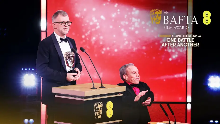 Відео до фільму Одна битва за іншою | Paul Thomas Anderson Wins the Adapted Screenplay BAFTA | EE BAFTA Film Awards 2026