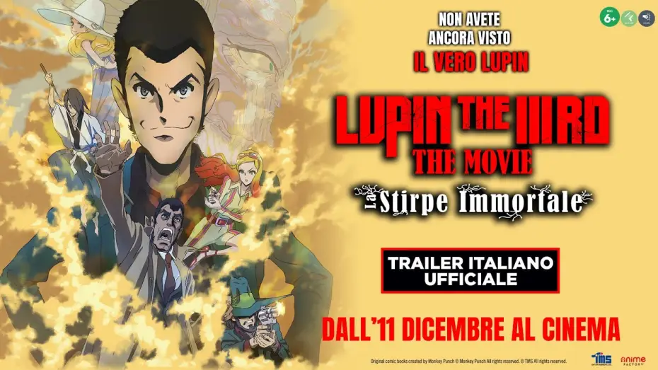 Відео до фільму LUPIN THE IIIRD THE MOVIE 不死身の血族 | Lupin The IIIRD - The Movie: La Stirpe Immortale | Trailer Italiano Ufficiale