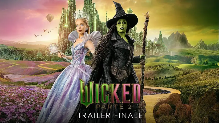 Відео до фільму Wicked: Чародійка. Частина 2 | Wicked - Parte 2 | Trailer Finale (Universal Pictures) - HD