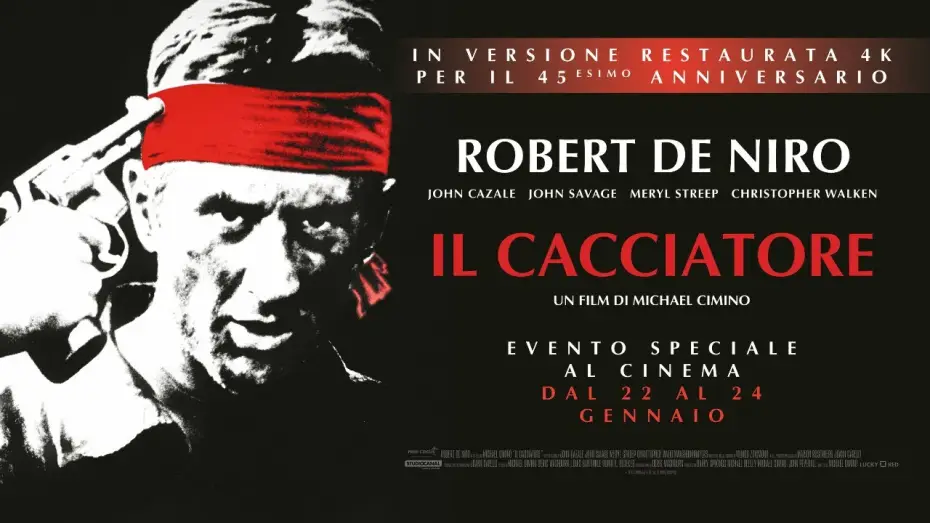 Відео до фільму Мисливець на оленів | Il Cacciatore | Il capolavoro di Michael Cimino restaurato in 4K solo 22-23-24 gennaio | Trailer HD