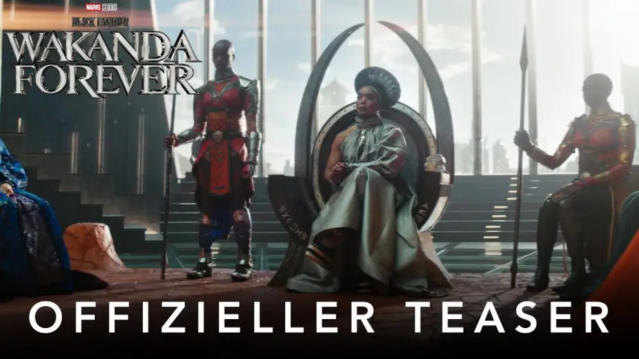 Відео до фільму Чорна пантера: Ваканда назавжди | Offizieller Teaser