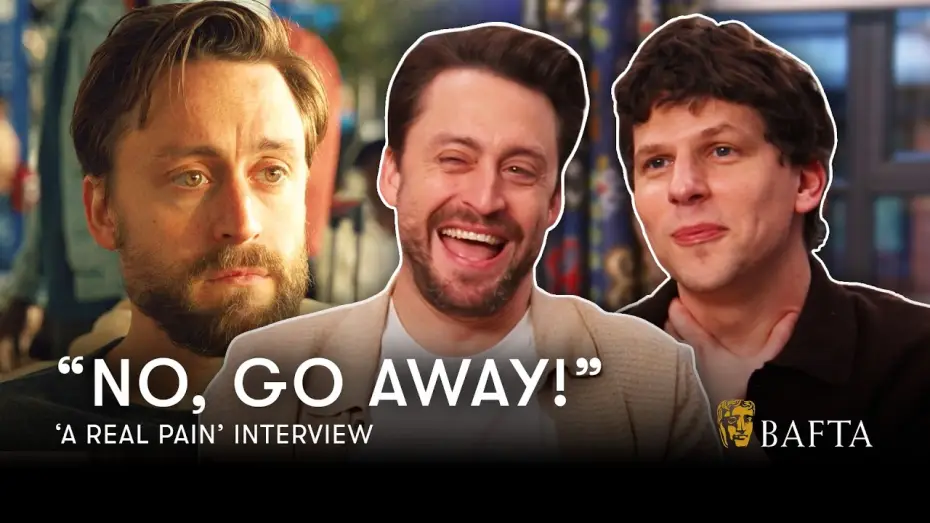 Відео до фільму Справжній біль | Kieran Culkin's Real-Life Encounter with His A Real Pain Character! | Interview | BAFTA