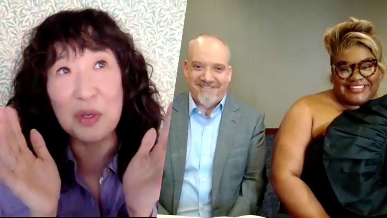 Відео до фільму Залишені | Sandra Oh Discusses THE HOLDOVERS with Da'Vine Joy Randolph and Paul Giamatti
