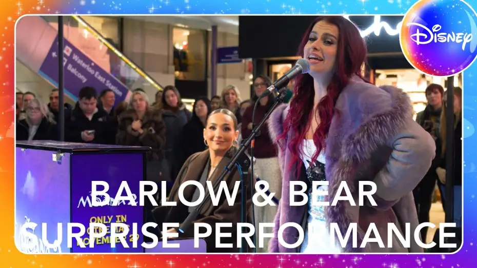 Відео до фільму Ваяна 2 | Surprise Performance! Barlow & Bear Bring Moana 2 Magic to London Waterloo!
