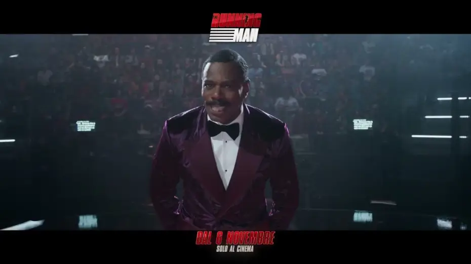 Відео до фільму Людина, що біжить | The Running Man | Trailer Ufficiale  - Edgar Wright, Glen Powell, Josh Brolin, Colman Domingo