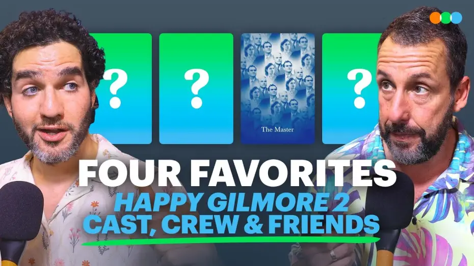 Відео до фільму Щасливчик Гілмор 2 | Four Favorites with Adam Sandler, Benny Safdie, Kyle Newacheck and More