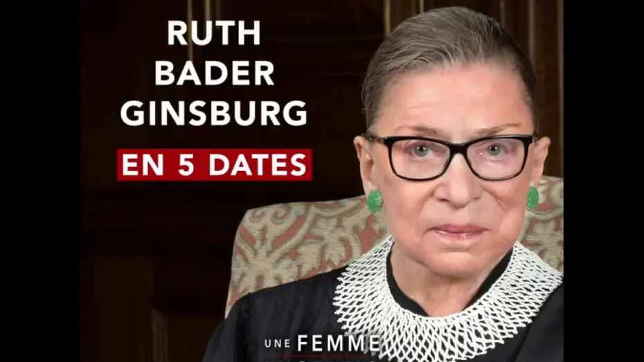 Відео до фільму За статевою ознакою | Une femme d'exception - Ruth Bader Ginsburg en 5 dates